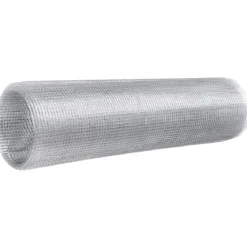 Feuerverzinktes Drahtgeflecht 15 x 15 mm Maschendraht 19 Gauge Metallgitter Drahtgitter 122 x 150 cm Silber