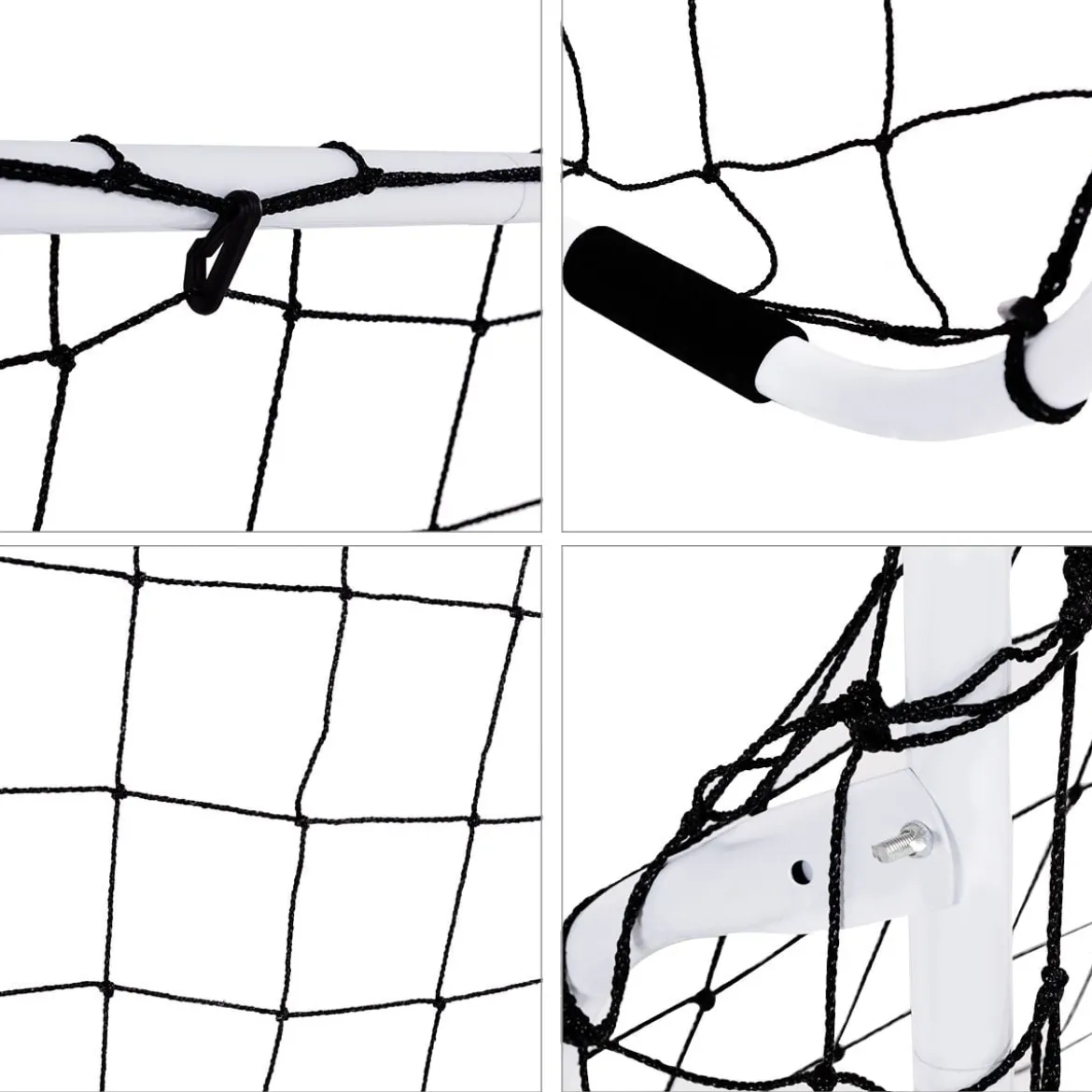 Fußballtor aus Stahl für Spiele und Training von Kindern und Teenagern ab 6 Jahren 365 x 153 x 183 cm