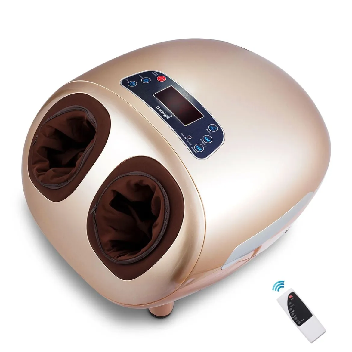 Fußmassage Elektrische Shiatsu Fußmassagegerät inkl. 5 Massagetypen 45 x 37 x 30 cm