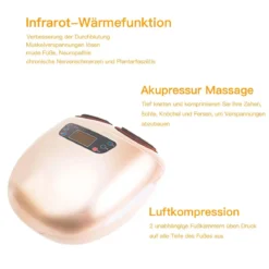 Fußmassage Elektrische Shiatsu Fußmassagegerät inkl. 5 Massagetypen 45 x 37 x 30 cm