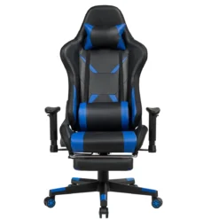 Gamingstuhl Bürostuhl Racing Chair Drehstuhl Blau