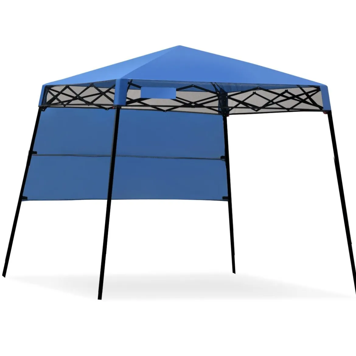 Gartenpavillon Gartenzelt mit Tasche tragbares Partyzelt 181x181x210cm Blau