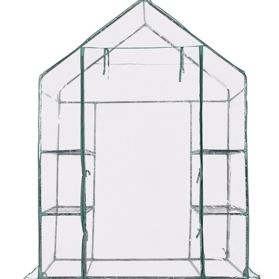 Gewächshaus Foliengewächshaus Treibhaus Pflanzenhaus Tomatenhaus 143 x 73 x 195 cm