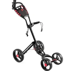Golf Cart 4 Räder klappbares Golf Cart multifunktionales und bequemes Golf Cart Golfwagen mit verstellbarem Griff