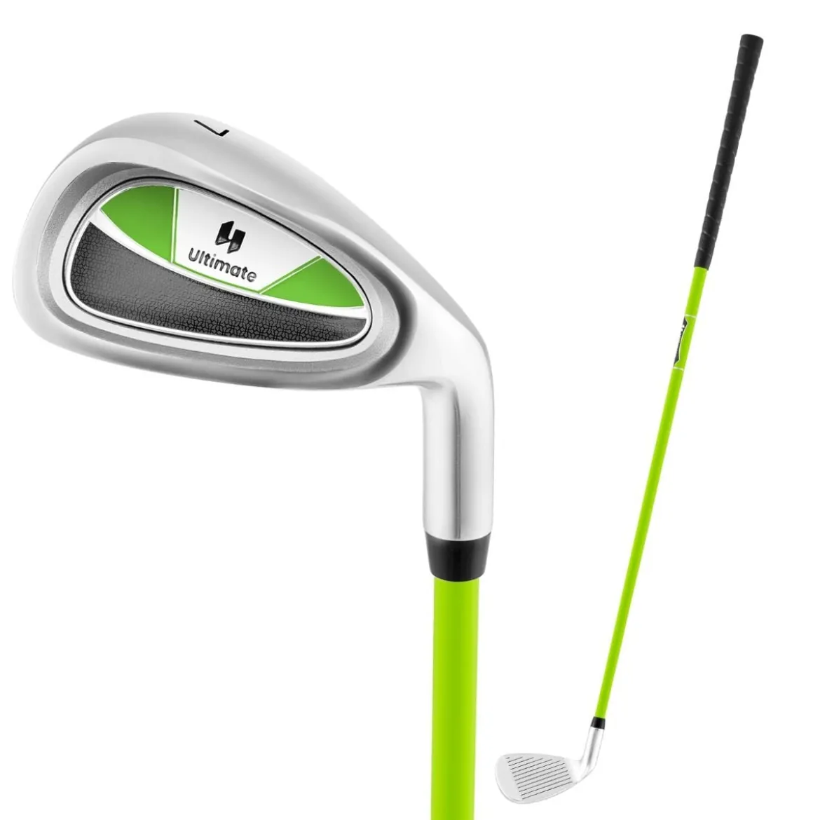 Golf Eisen 7 für Kinder mit Schlägerhaube Golf-Eisen Einzel aus Aluminium für Rechtshänder