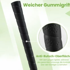 Golf Eisen 7 für Kinder mit Schlägerhaube Golf-Eisen Einzel aus Aluminium für Rechtshänder