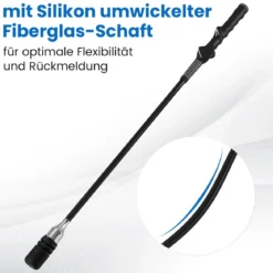 Golf Schwungtrainer mit Rutschfestem Griff Golf-Trainingshilfe Warm-up Übungsgerät Schwarz