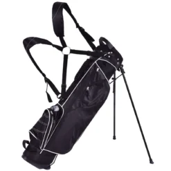 Golftasche 9 inch Golfbag Pencil Bag Profi-Reisebag Ständerbag mit Kopfteil und Tragegurt