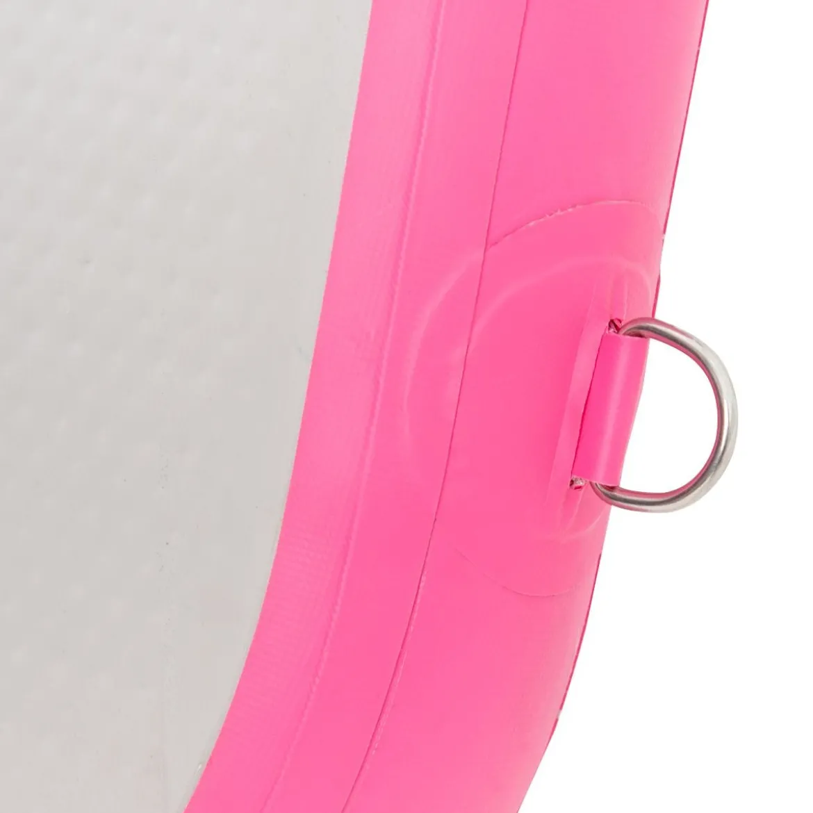 Gymnastikmatte Aufblasbar Tumbling Matte Trainingsmatte Blau/Rosa/Schwarz 400 x 100 x 10 cm