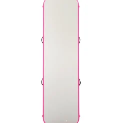 Gymnastikmatte Aufblasbar Tumbling Matte Trainingsmatte Blau/Rosa/Schwarz 400 x 100 x 10 cm