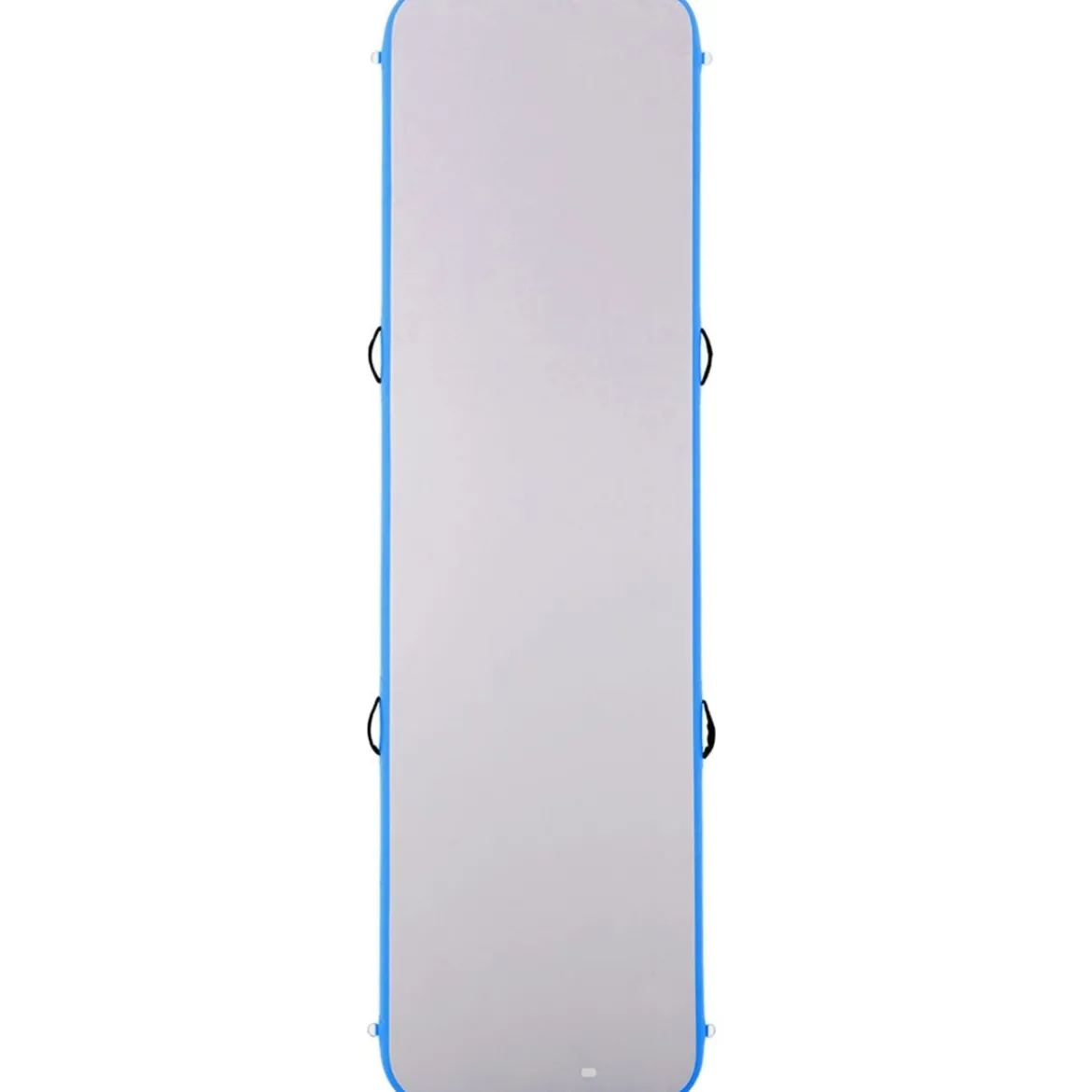Gymnastikmatte Aufblasbar Tumbling Matte Trainingsmatte Blau/Rosa/Schwarz 400 x 100 x 10 cm