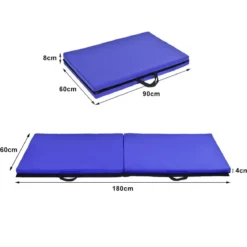 Gymnastikmatte Weichbodenmatte Yogamatte Klappmatte Turnmatte 180 x 60 x 4 cm