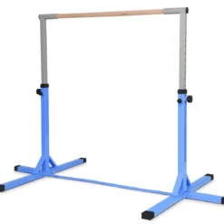 Gymnastik Turnreck Höhenverstellbare Turnstangen Belastbare Reckstange Rosa/Blau/Lila