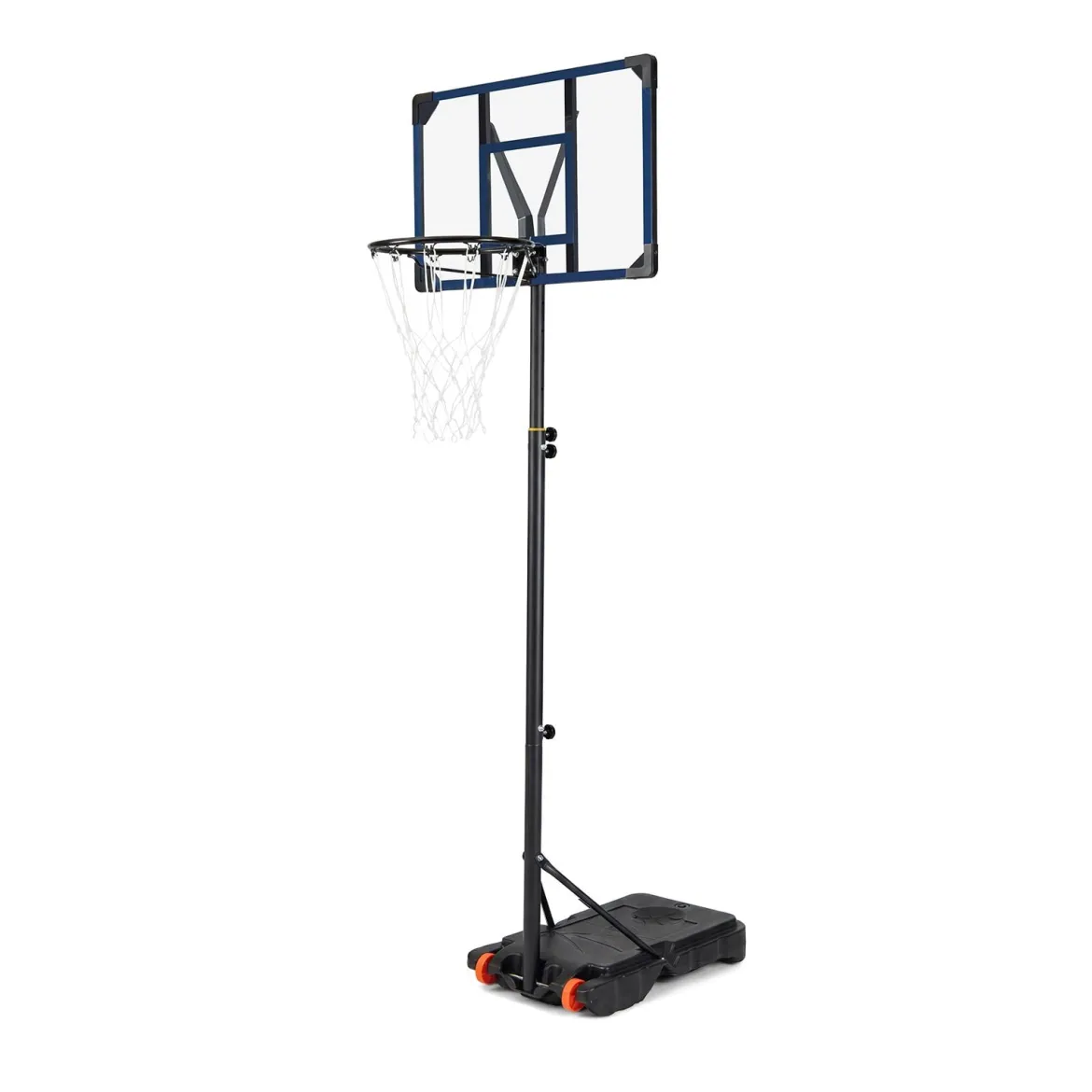 Höhenverstellbarer Basketballständer Outdoor Basketballkorb mit Rollen & Ständer Basketballanlage