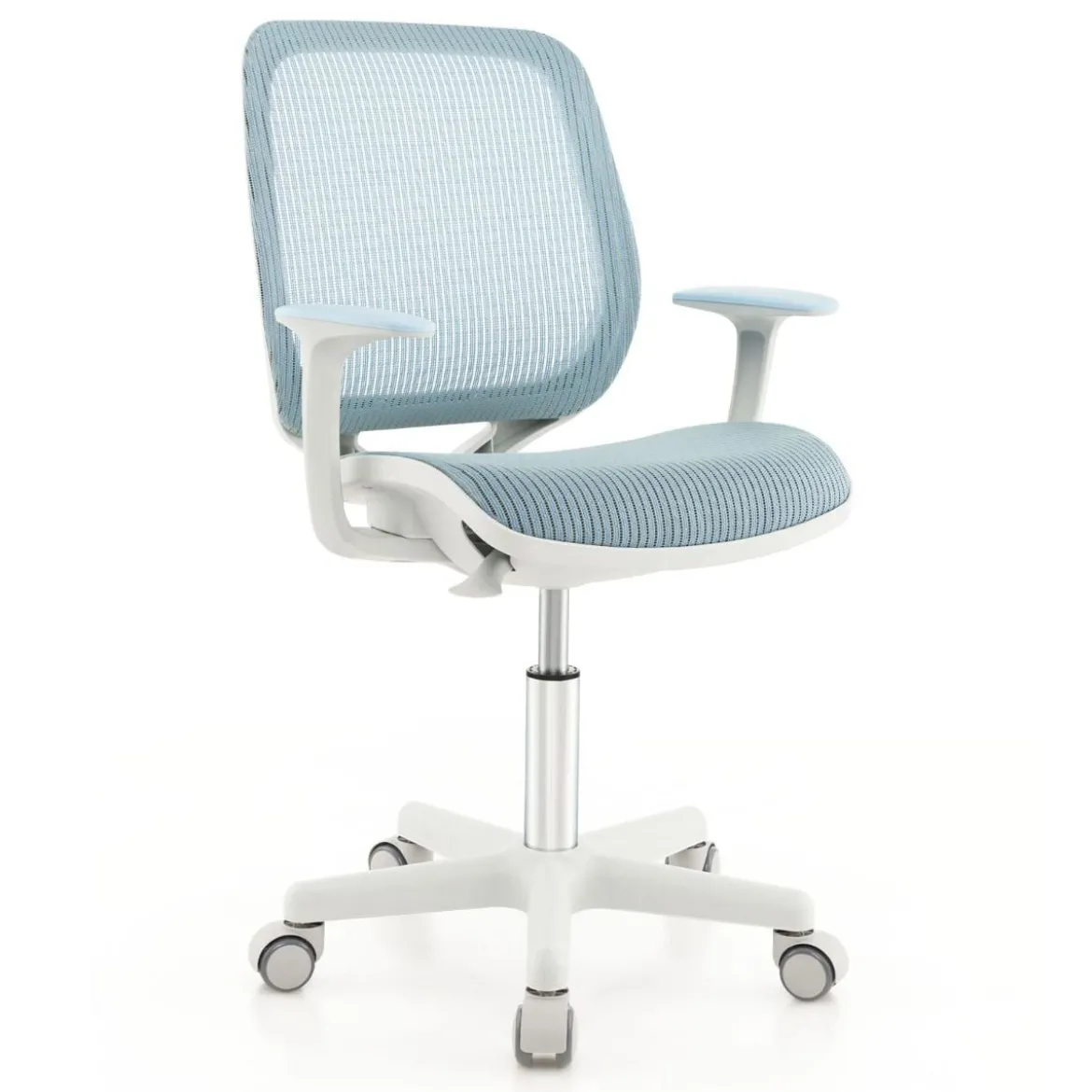 Höhenverstellbarer Kinderdrehstuhl mit Sitzbremse Ergonomischer Schreibtischstuhl Bürostuhl
