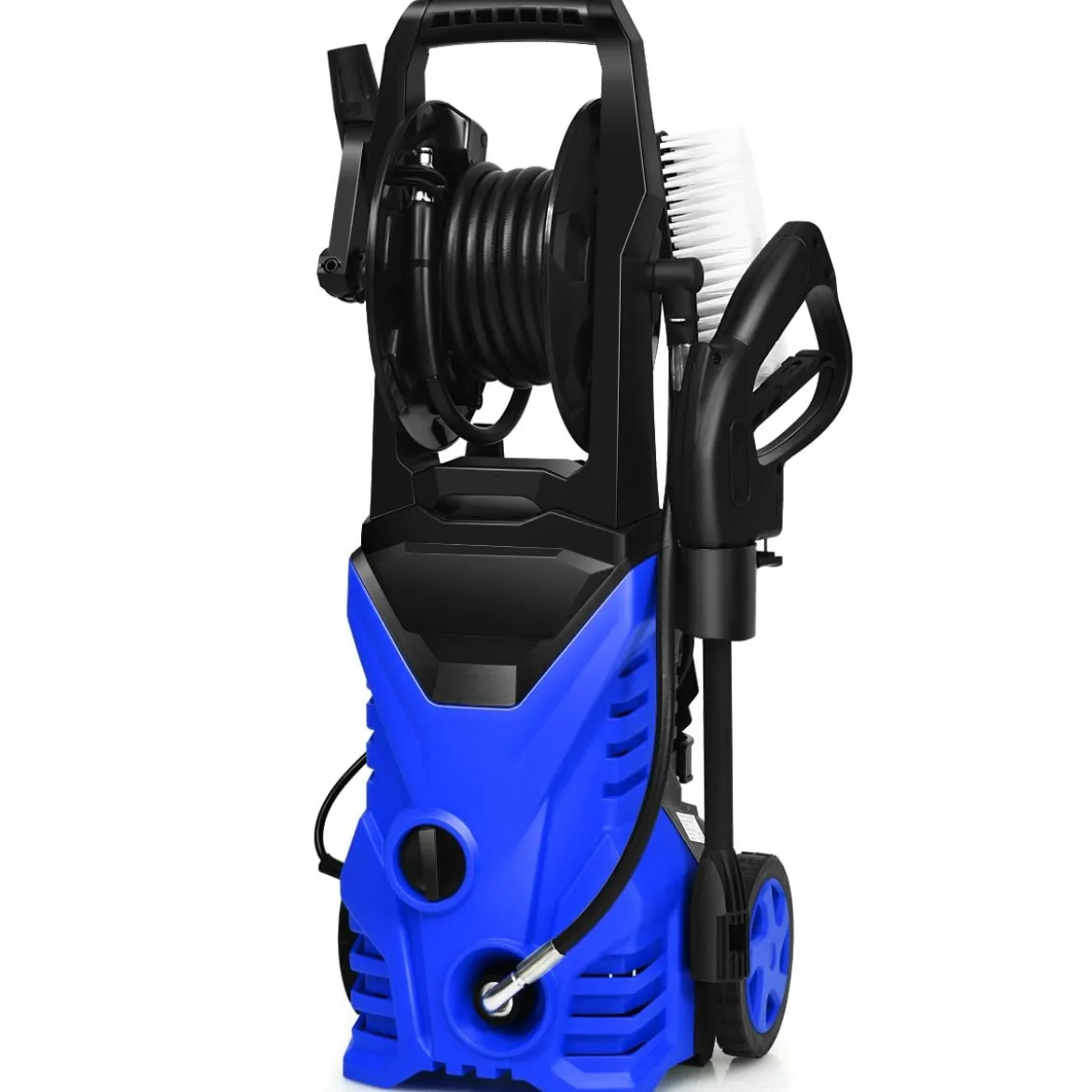 Hochdruckreiniger 1500W Terrassenreiniger Blau/Rot 27 x 27 x 68 cm