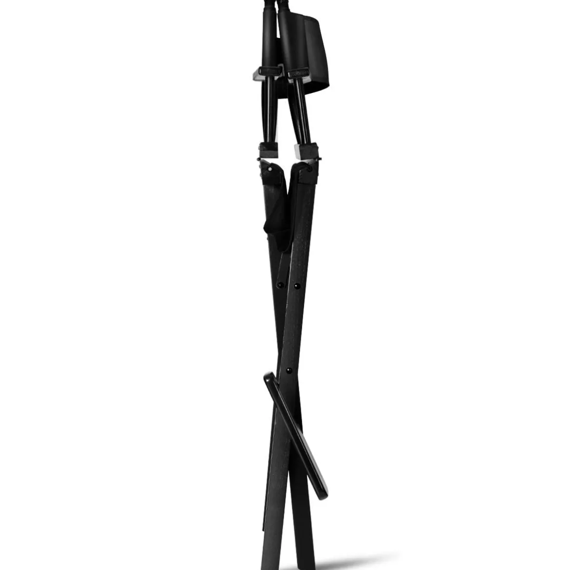 Hoher Regiestuhl Klappstuhl Make-up Chair Schminkstuhl Holz mit Seitentaschen