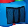 Hüpfburg Aufblasbare Kinder Springburg Spielburg mit Rutsche Bunt 380 x 305 x 215 cm