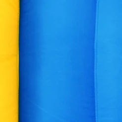 Hüpfburg Aufblasbare Kinder Springburg Spielburg mit Rutsche Bunt 380 x 305 x 215 cm