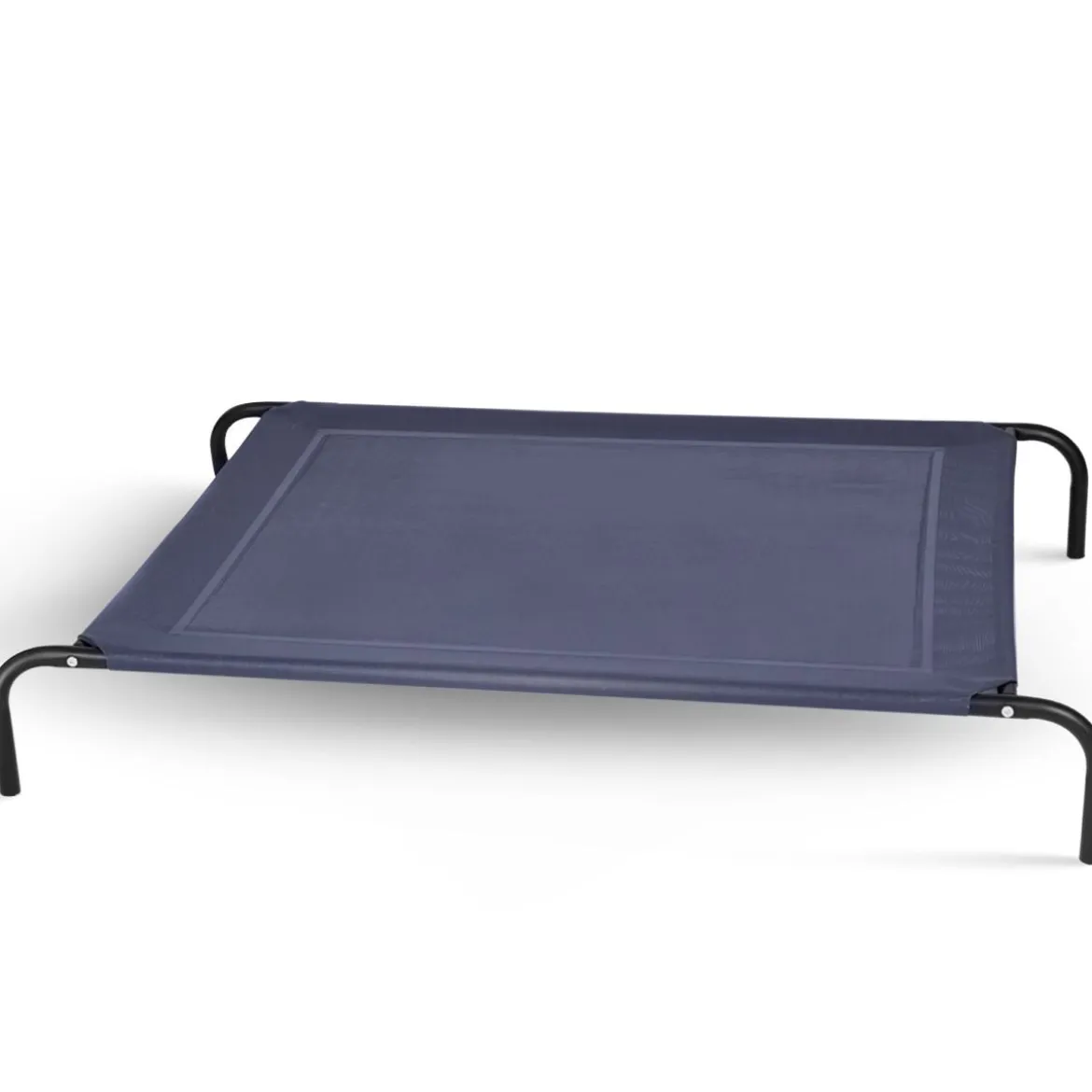 Hundebett Hundeliege outdoor Haustierbett Hund 130 x 90 x 20 cm Grau