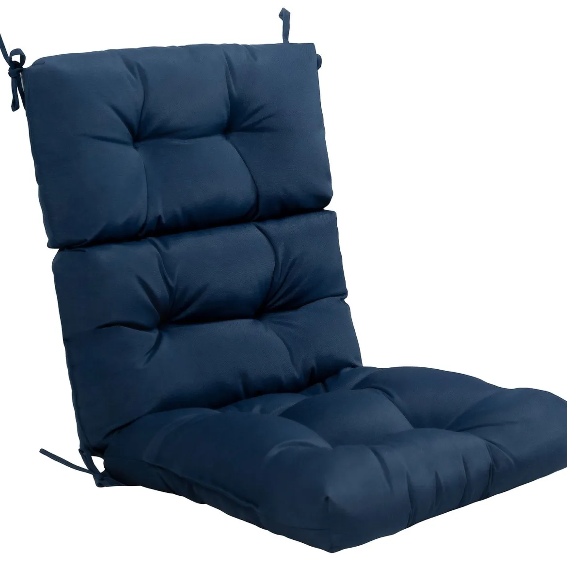 2 in 1 Auflagen für Stuhl Bodenstuhl Sitzauflagen Polster mit Hoher Verstellbarer Rückenlehne
