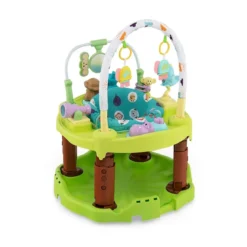 3-in-1 Baby Aktivitätszentrum mit Aktivitätstisch & Spielmatte ideal für 0-24 Monate Grün