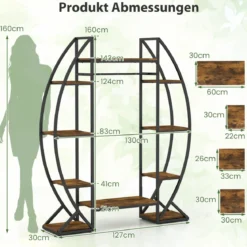 Indoor Pflanzenständer mit Wachstumslichtern 63