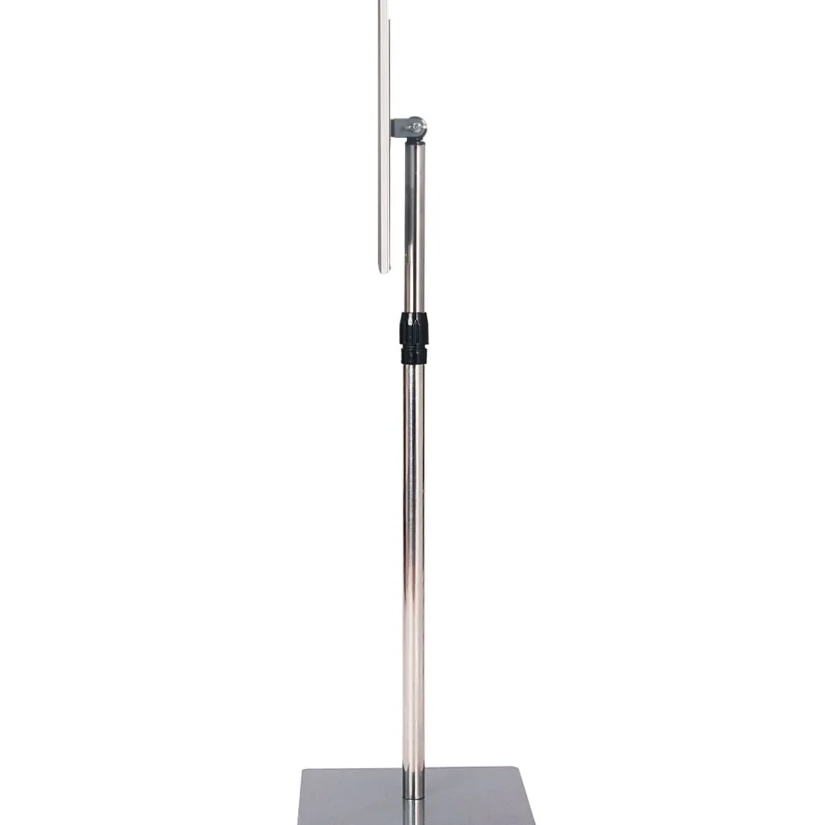 Infoständer DIN A4 Höhenverstellbarer Abnehmbarer Plakatständer Plakat Silber/Schwarz 33 x 24 cm