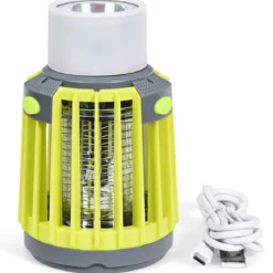 3-in-1 Insektenvernichter Solar-Campingleuchte Mückenkiller Taschelampe Mückenlampe Notlicht