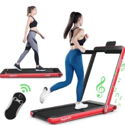 2 in 1 Klappbares Laufband 2,25 HP Tragbares Elektrisches Laufband