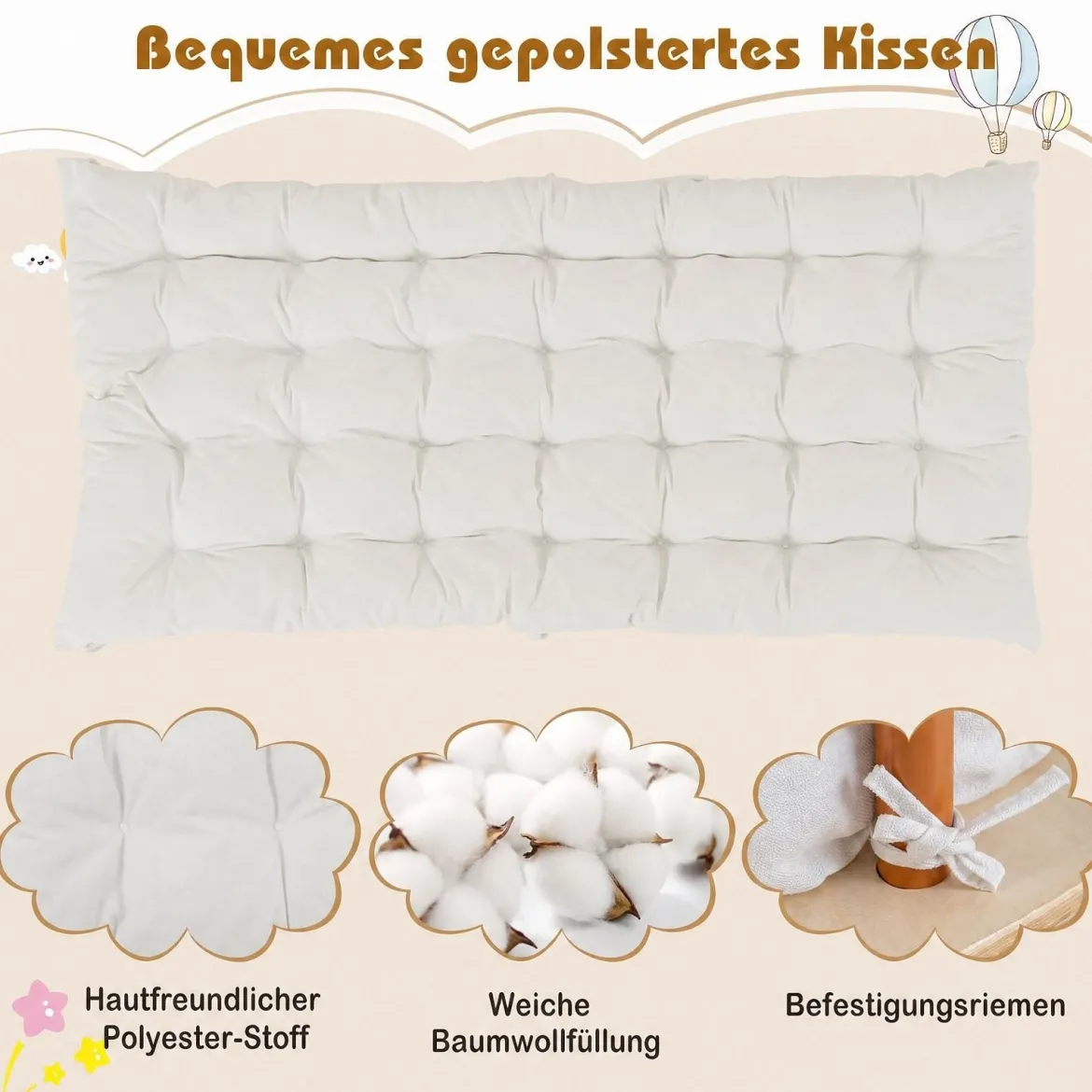 3 in 1 Montessori Klettersset aus Holz Spielset für Kinder ab 1 Jahr Klettergerüst Set Bunt