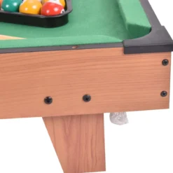 4 in 1 Multifunktionsspieltisch Multispieltisch Multigame Tischfußball Billard Tischtennis Hockey