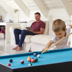 15 in 1 Spieltisch Set Tischspiel multifunktional mit Tischfußball Hockey Billard Tischtennis
