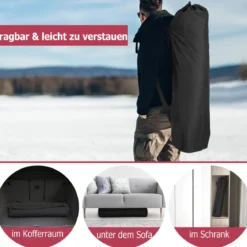 Isoliertes Pop up Eisangelzelt mit Gepolsterten Baumwollwänden Fenstern Eisschutzzelt Rot