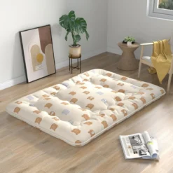 Japanische Futon Matratze Tatami-Matte Bodenmatratze Braunbär 140 x 200 cm