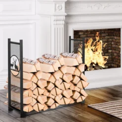 Kaminholzregal Brennholzregal Feuerholzständer Kaminholzständer Metall