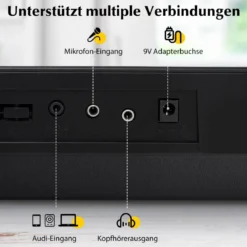 Keyboard Piano für Anfänger mit 61 Tasten Digitalpiano mit 300 Tönen