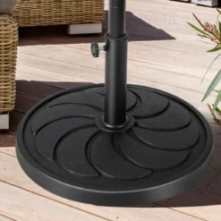 18 kg schwerer Schirmständer mit 54 cm Durchmesser für Schirmstangen von φ38/48 mm