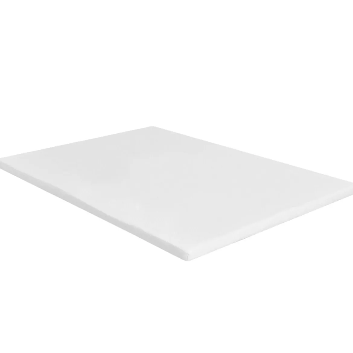 Kühlender Gel-Topper Matratzenauflage mit abnehmbarem Bezug 200 x 140 x 5 cm Weiß