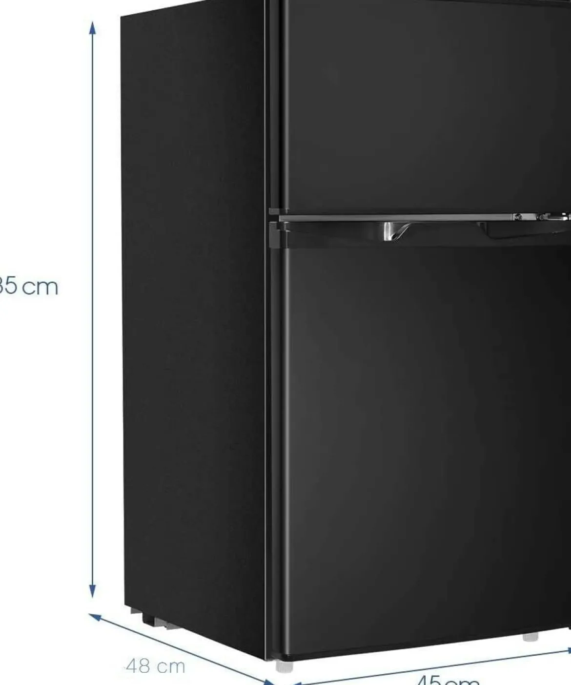 Kühlschrank mit Gefrierfach Gefrierschrank Kühl Gefrierkombination 85L