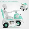 Kinderauto 3 in 1 Spielzeugauto zum Rutschen & Schieben Rutschauto mit Licht Grün