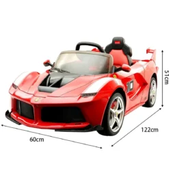 Kinderauto Laferrari Kinder Elektroauto Rot 122 x 60 x 51cm