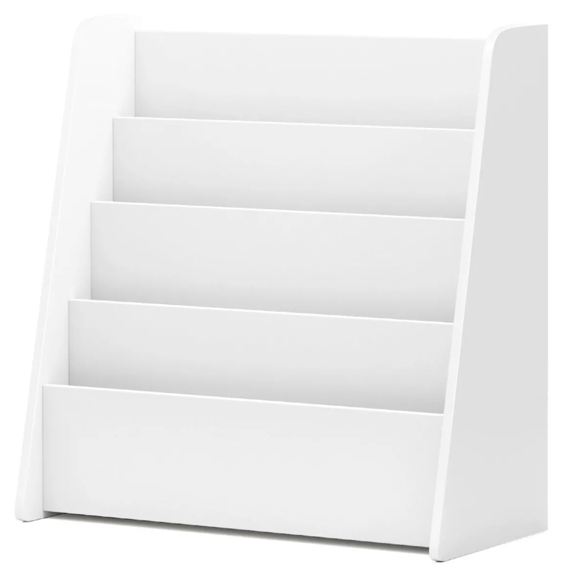 Kinder Bücherregalmit 4 Ablagefächern Kinderregal Zeitschriftenständer bücherständer