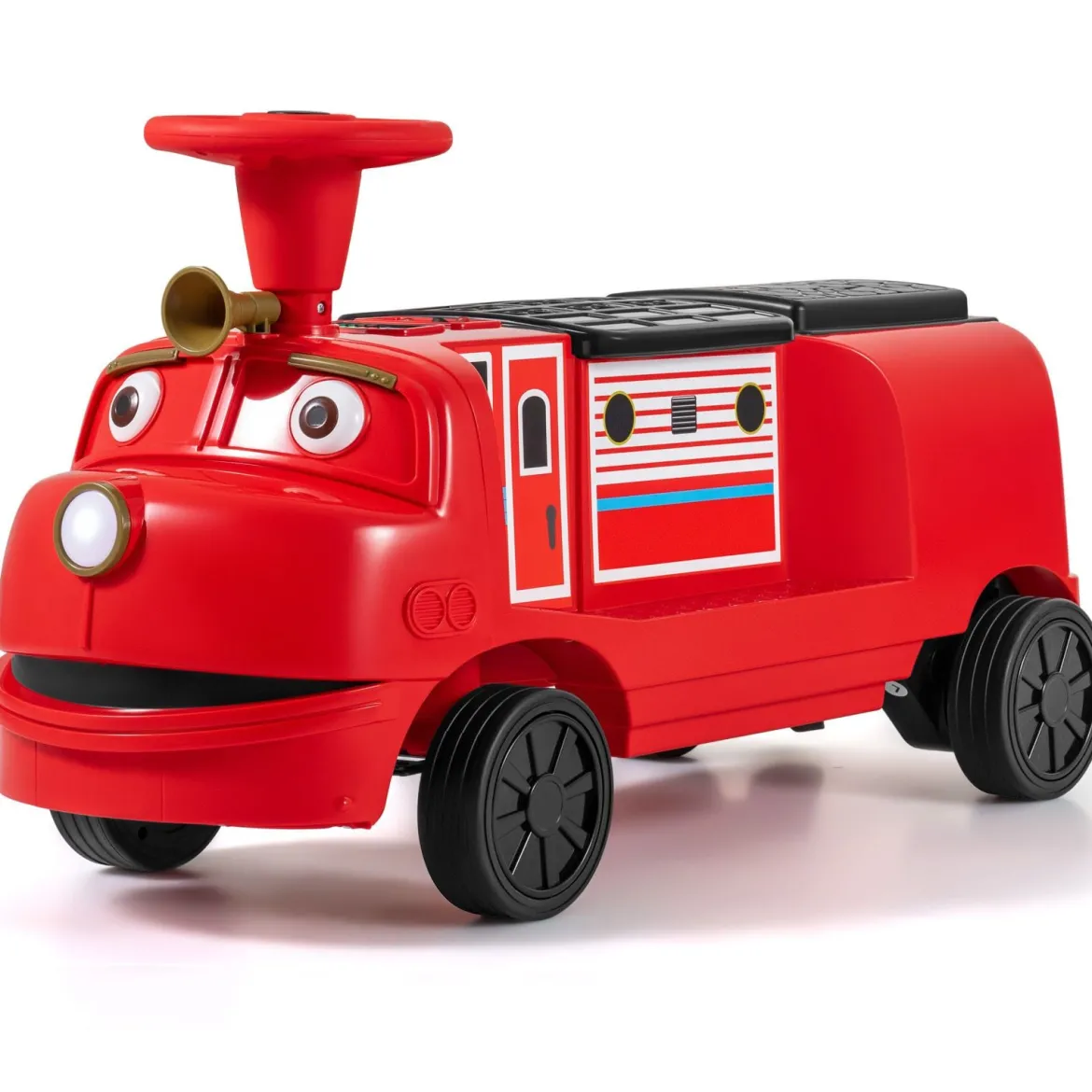 Kinder Elektroauto 12 V Kinderauto Elektrisch mit 2 Sitzen & 2 Motoren 95 x 41 x 51 cm Rot