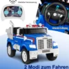 Kinder-Elektro-Traktor Optimus Prime Muldenkipper für Kinder 106,5 x 63,5 x 70 cm Blau