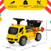 Kinder LKW mit Kippeimer & abnehmbarer Schaufel für Kinder im Alter von 18–36 M. Gelb