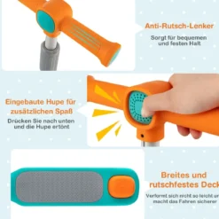 Kinderroller Klappbarer Tretroller mit 3-Fach Höhenverstellbarem Lenker Kinderscooter Grün