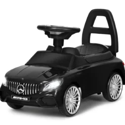 Kinder Rutsch- und Schiebe- Auto Lizenziertes Mercedes Benz Aufsitzauto 68 x 31,5 x 42,5 cm Schwarz