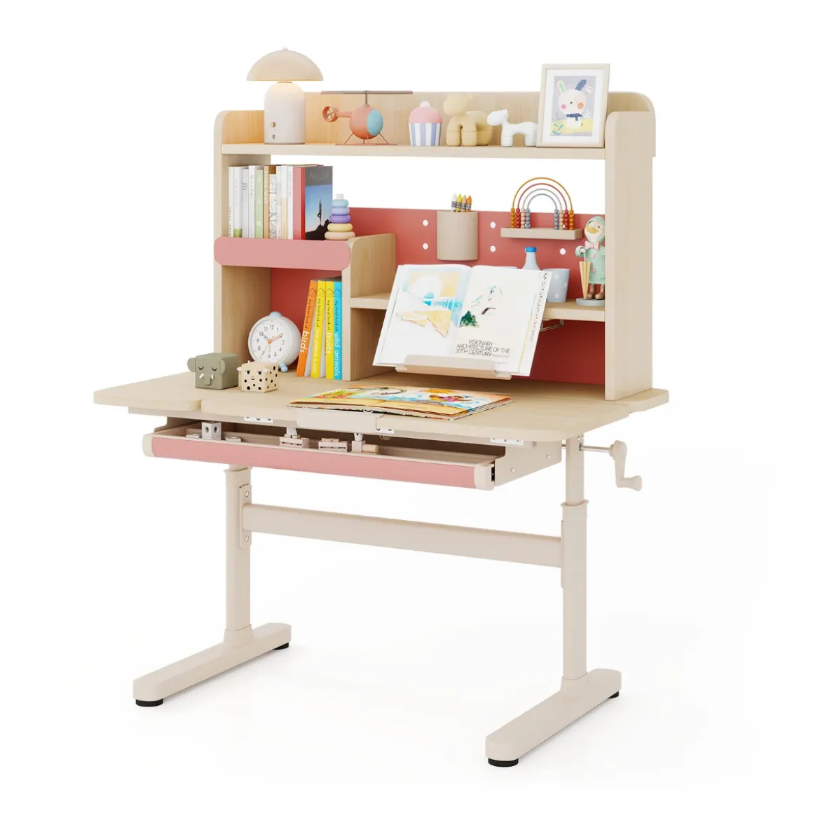Kinderschreibtisch mit Kinderstuhl Schülerschreibtisch ergonomischer Kinderschreibtischstuhl