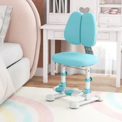 Kinderschreibtisch mit Kinderstuhl Schülerschreibtisch ergonomischer Kinderschreibtischstuhl